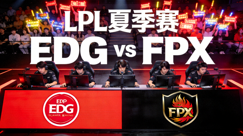 LPL夏季赛 EDG vs FPX