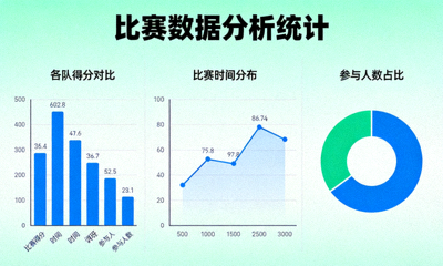 数据分析 比赛统计图表